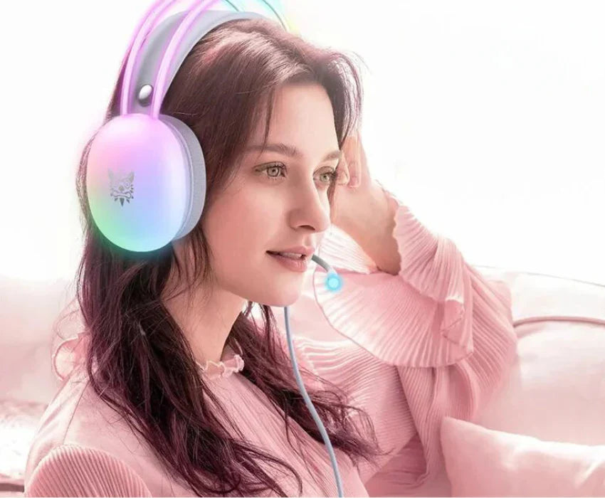 Rainbow Gaming Headphones