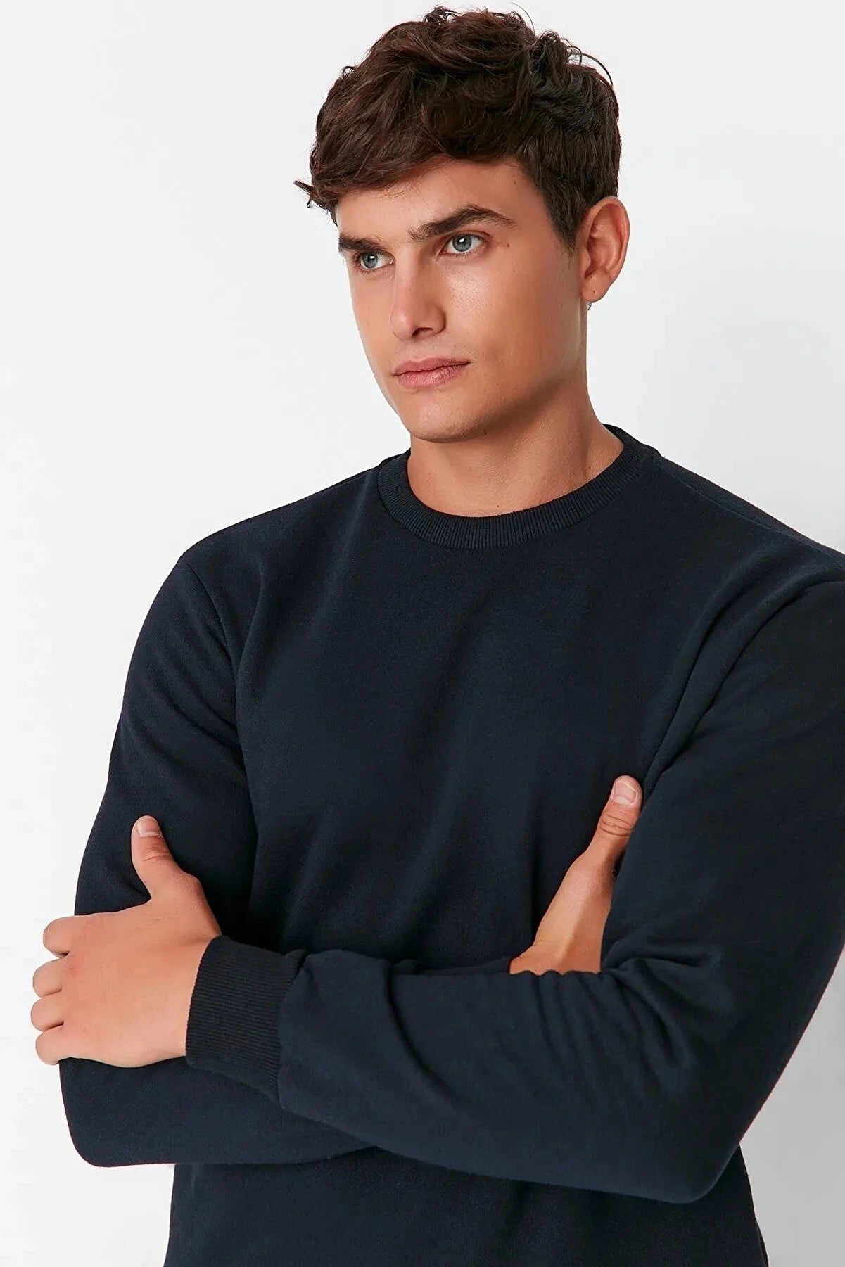 New Sweatshirt - Dark blue - Regular fit