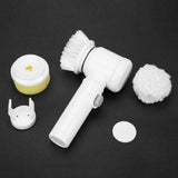 5 in 1 Multifunction Electric Magic Cleaning Brush Bathroom