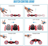 Stunt Car 4WD Watch Gesture Sensor Controlled