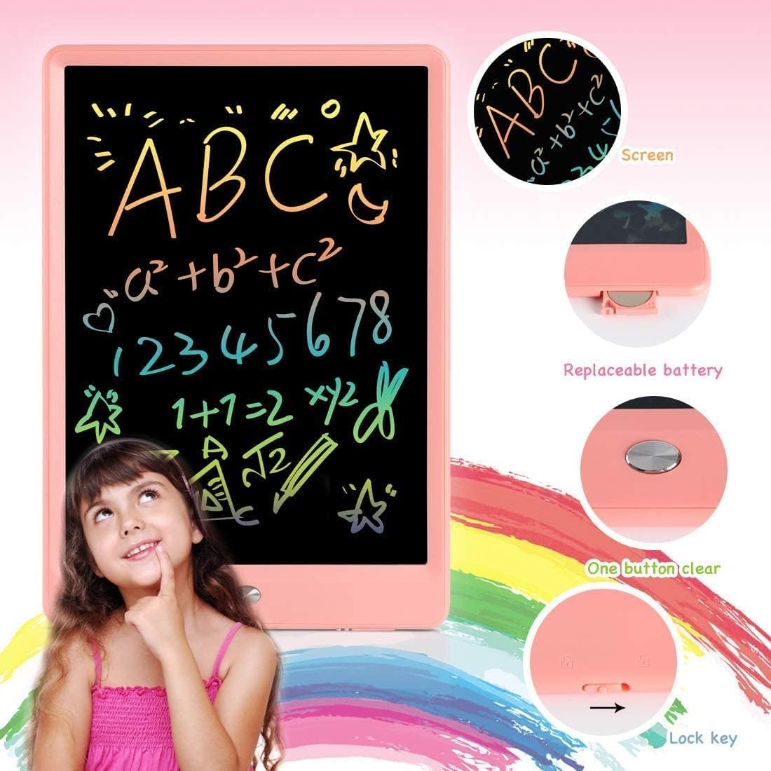 2pcs Lcd Writing Tablet For kids