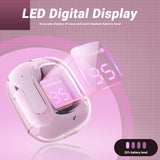 Air31 Earbuds Wireless Crystal Transparent Ear buds