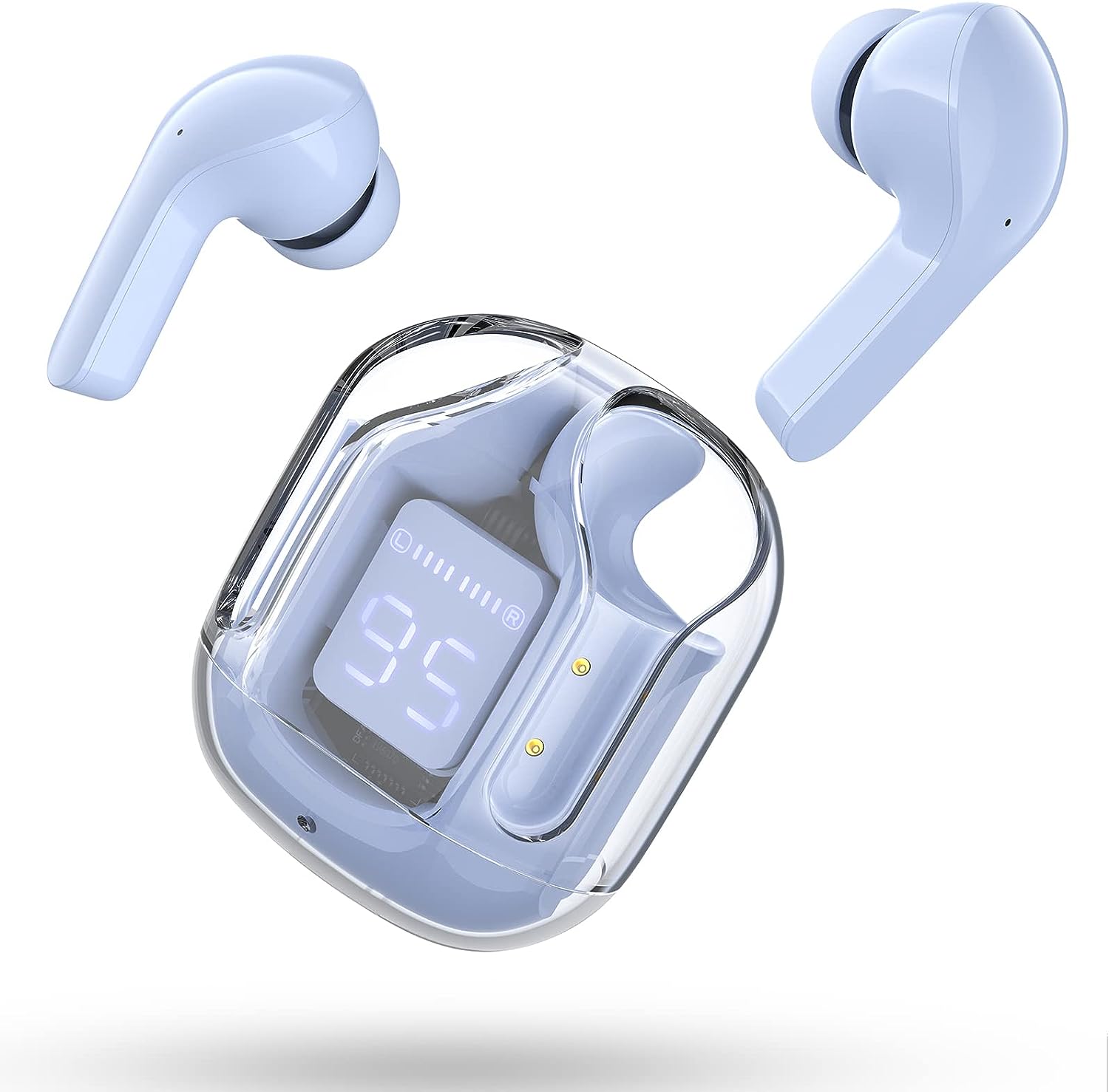 Air31 Earbuds Wireless Crystal Transparent Ear buds