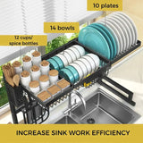 HOT SALE 50%OFF-OVER THE SINK DISHES KITCHEN DRYING RACK