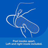 Dr. Scholl's Comfort Double Air-Pillo Insoles, 1 Pair, Men Size 7-13, Women Size 5-10