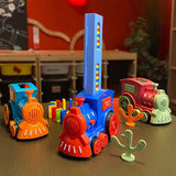 Domino Train Tracking Set 60pcs Domino Pieces