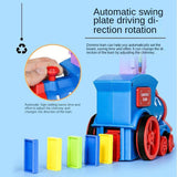 Domino Train Tracking Set 60pcs Domino Pieces