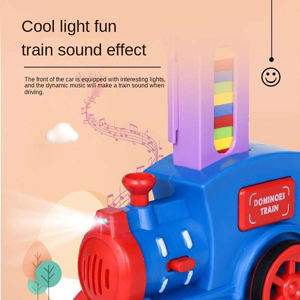 Domino Train Tracking Set 60pcs Domino Pieces