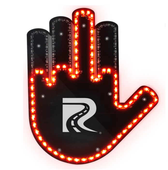 LED Car Lighting Gesture With Sticker With Remote Control
