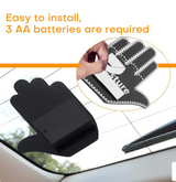 LED Car Lighting Gesture With Sticker With Remote Control