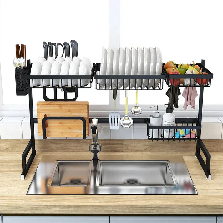 HOT SALE 50%OFF-OVER THE SINK DISHES KITCHEN DRYING RACK