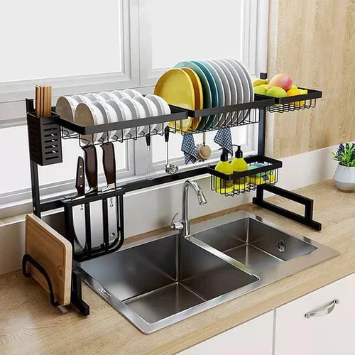 HOT SALE 50%OFF-OVER THE SINK DISHES KITCHEN DRYING RACK